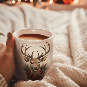 Mug Charme rustique Treashouse Treasures with Plaid De