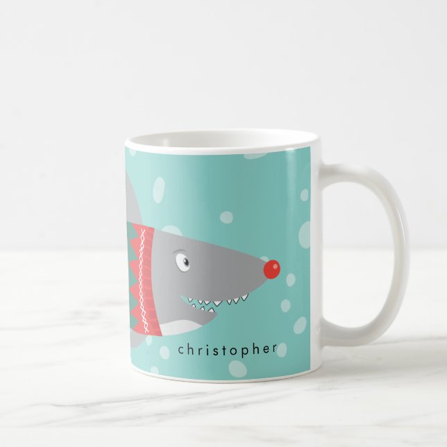 Mug Charnache de Noël avec nom (Droite)