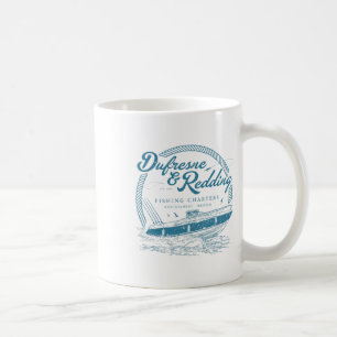 Mug Charte de pêche rétro vintage Dufresne et Redding