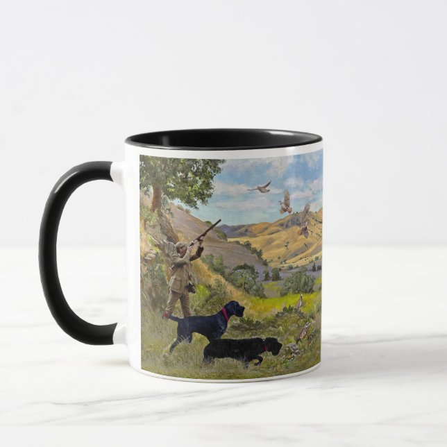 Mug Chasse à la perdrix de Chukar (Gauche)