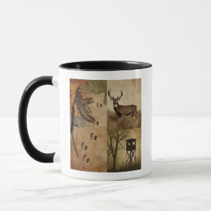 Mug Chasse à l'arc au cerf de Virginie vintage