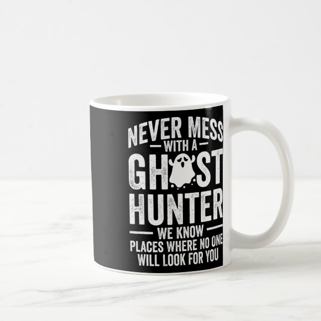 Mug Chasse à l'évp paranormal Aventures du chasseur fa (Droite)
