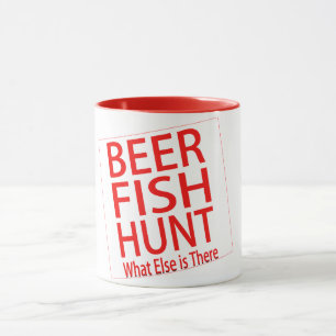 Mug chasse à poissons de bière quoi encore café dr