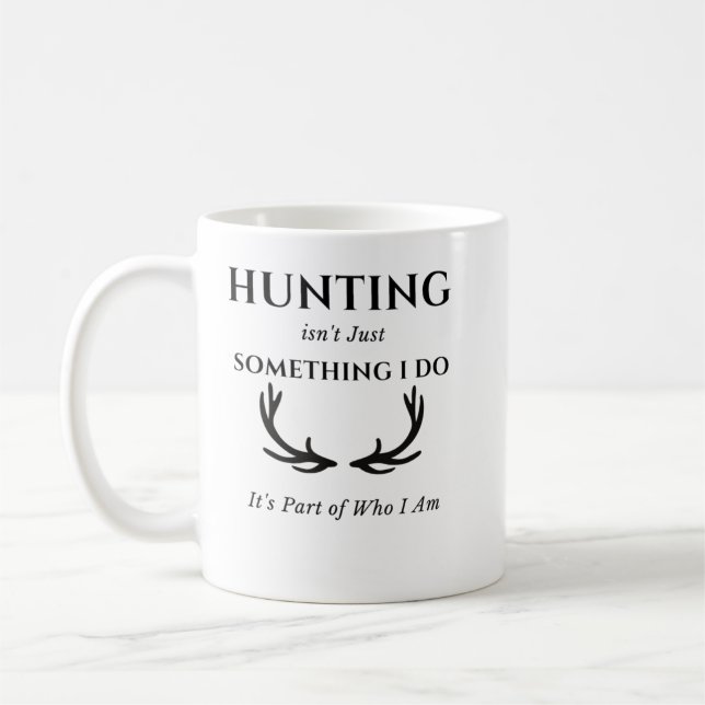 Mug Chasse amoureux, Chasse n'est pas juste quelque ch (Gauche)