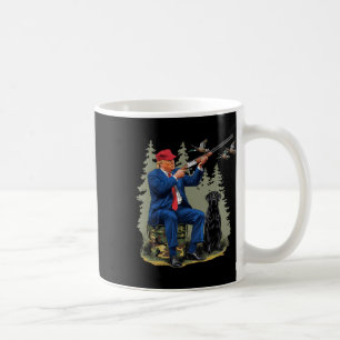 Mug Chasse amusante Canard Trump Camo Chasse Bonjour H