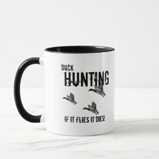 Mug Chasse au canard Hommes de la famille Mallard (Gauche)