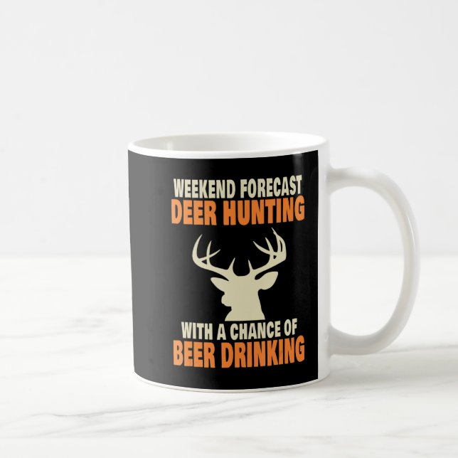 Mug Chasse au cerf amusant (Droite)