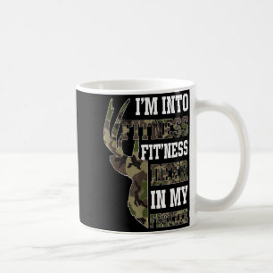Mug Chasse au cerf camouflage rétro drôle chasseur fau