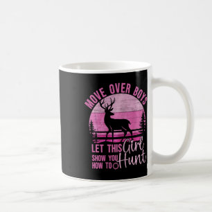 Mug Chasse au cerf drôle Laissez cette fille vous mont