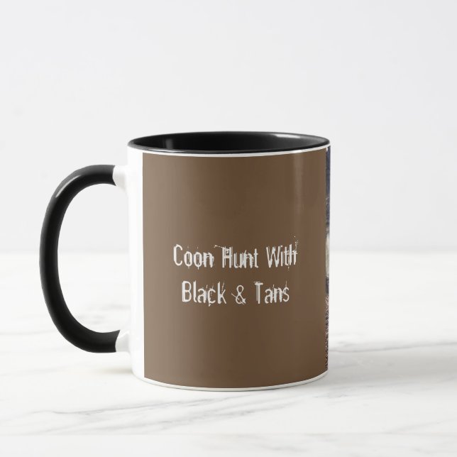 Mug Chasse au cocon avec Black & Tans (Gauche)