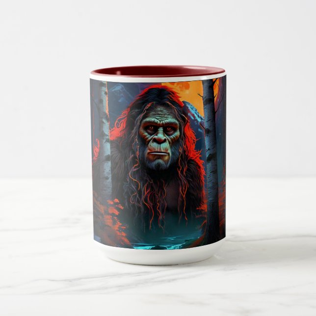 Mug Chasse au Sasquatch au Clair de Lune (Centre)
