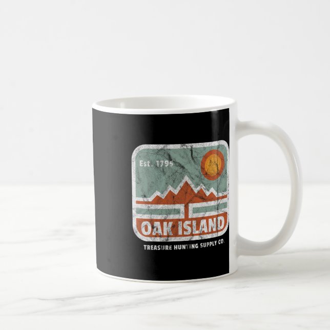 Mug Chasse au trésor de l'île de chêne Approvisionneme (Droite)