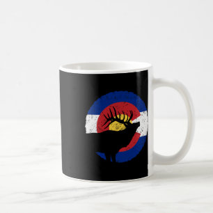 Mug Chasse au wapiti au Colorado T Shirt Co State Flag