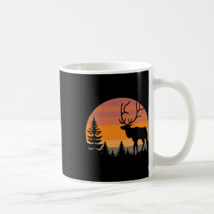 Mug Chasse au wapiti - Chasseur de wapitis Elkaholic -