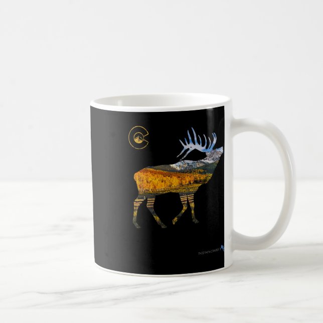 Mug Chasse aux Elks du Colorado (Droite)