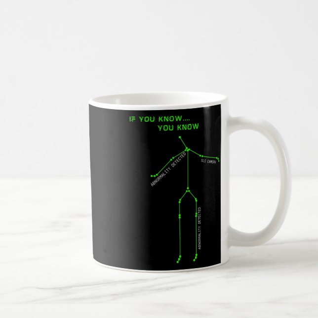Mug Chasse aux fantômes Sls Caméra Stick Man Novelty É (Droite)