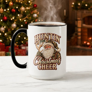 Mug Chasse aux Joies de Noël Camo Père Noël Chasseur