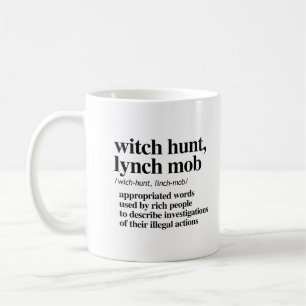 Mug Chasse aux sorcières, définition du lynch