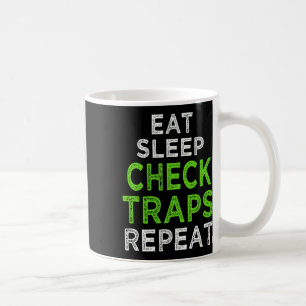 Mug Chasse drôle de furbearer au piège