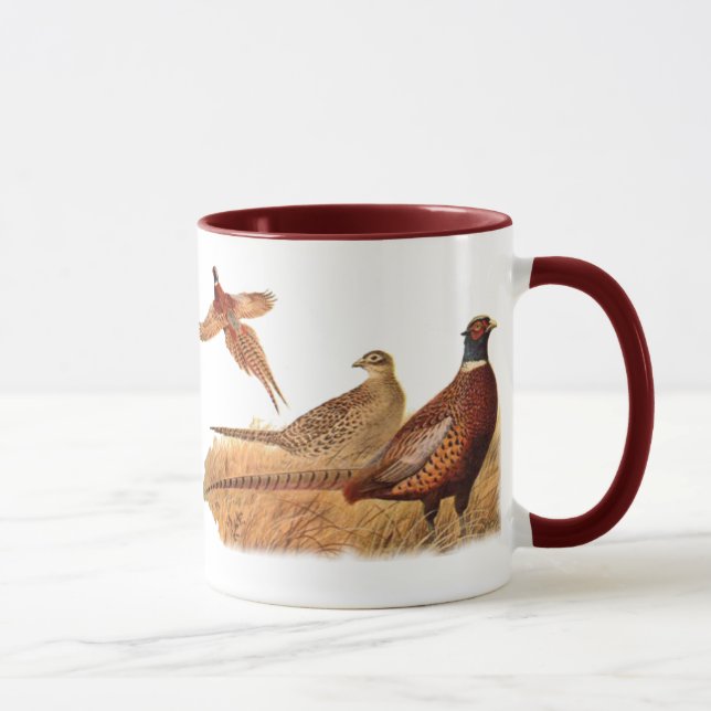 Mug Chasse évasive d'oiseau de faisan (Droite)