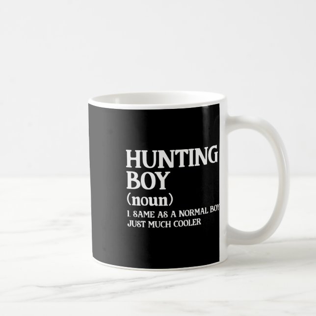 Mug Chasse Garçon Définition Même Qu'Un Garçon Normal  (Droite)