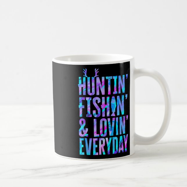 Mug Chasse Pêche Et Lovin Quotidien Chasse Pêche (Droite)