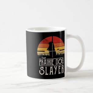 Mug Chasse vintage de chiens de prairie Sunset Prairie
