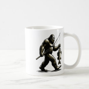 Mug Chasseur de doré géant Sasquatch pêcheur de doré F