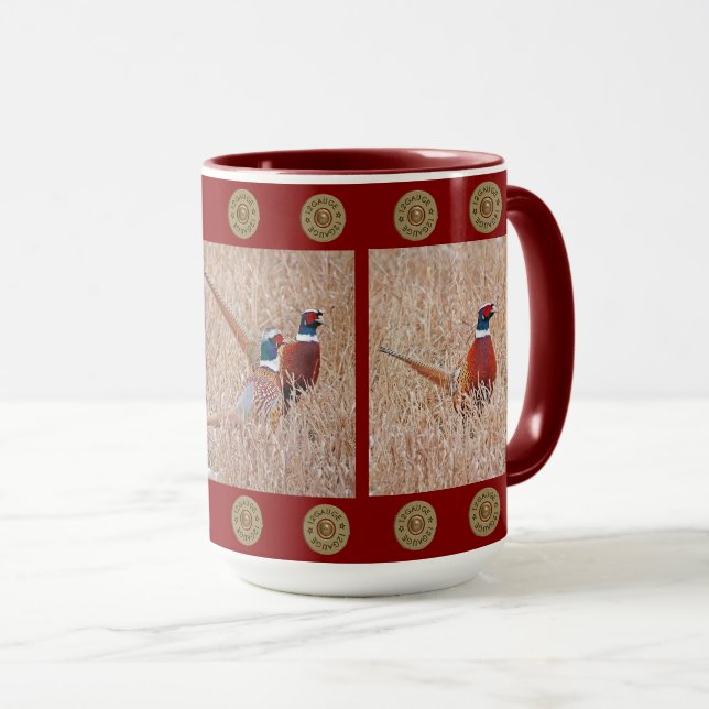 Mug Chasseur de faisans (Devant droit)