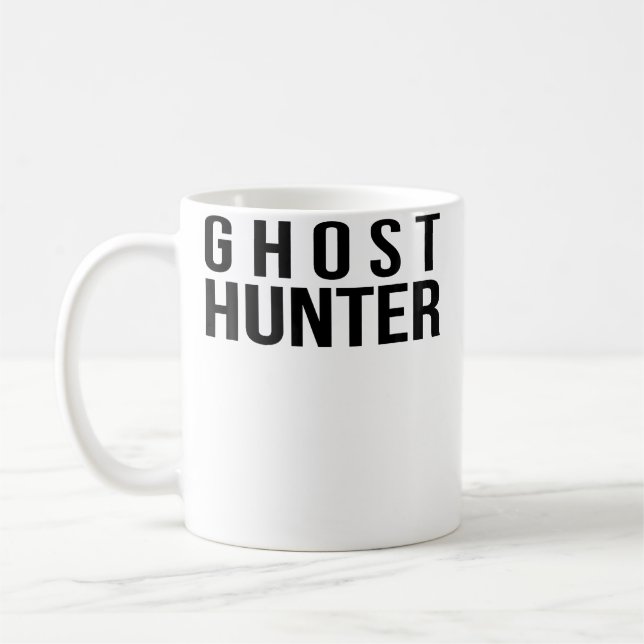 Mug Chasseur de fantômes 	 Par Allons Chasser les Fant (Gauche)