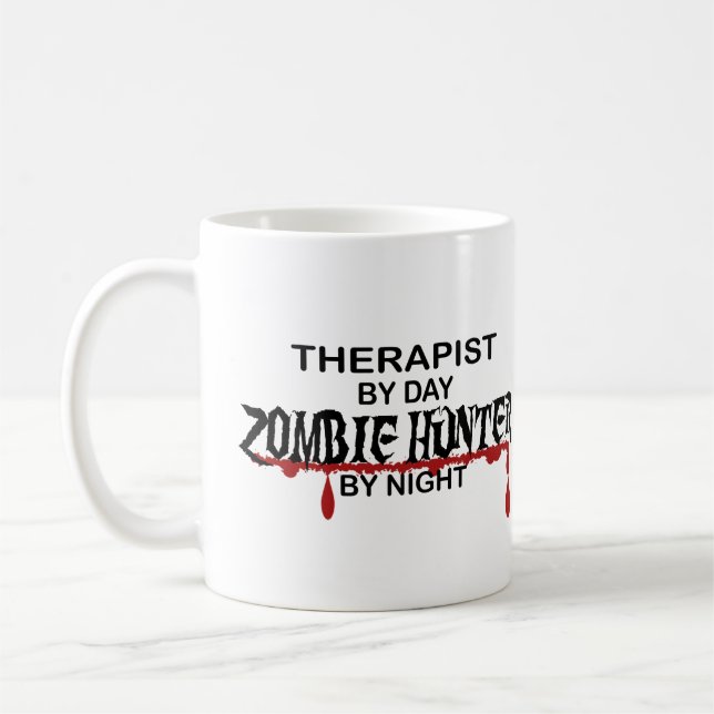 Mug Chasseur de zombi de thérapeute (Gauche)