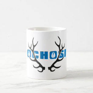 Mug Chasseur d'Ochosi avec des baguettes