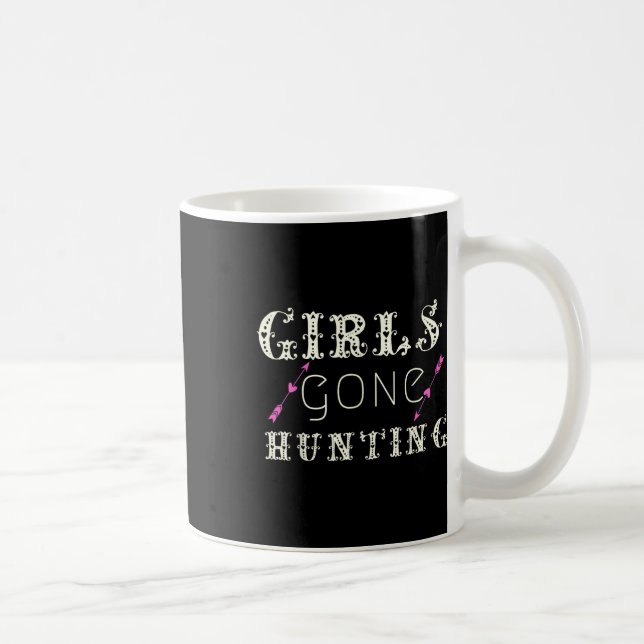 Mug Chasseur Drôle Pour Les Filles Gone Chasse Sayes M (Droite)