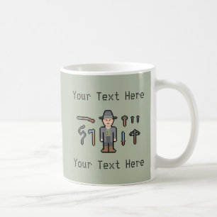 Mug Chasseur fait sur commande de vampire des textes