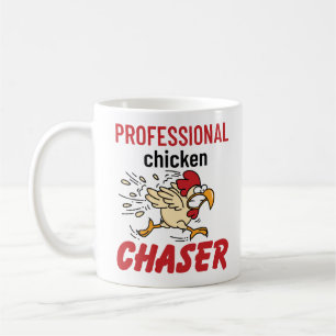 Mug Chasseur professionnel de poulet éleveur de poulet