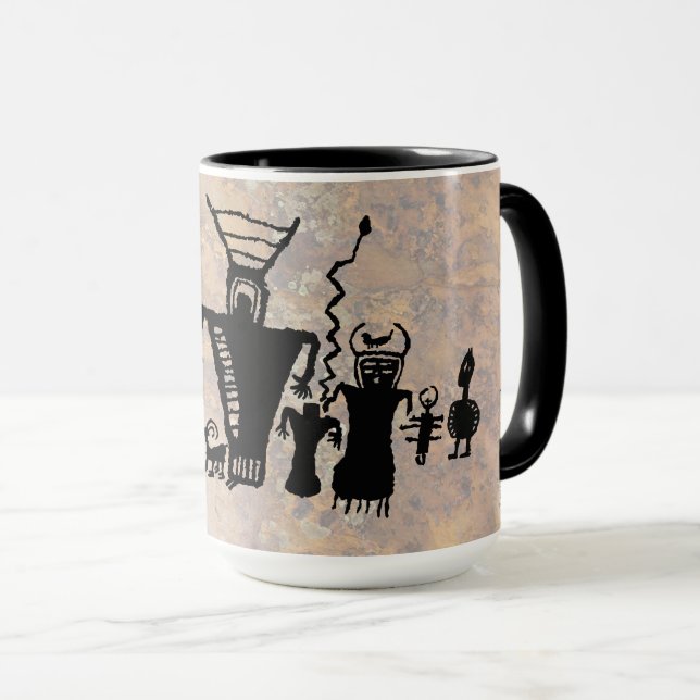 Mug Chasseurs et esprits animaux (Devant droit)