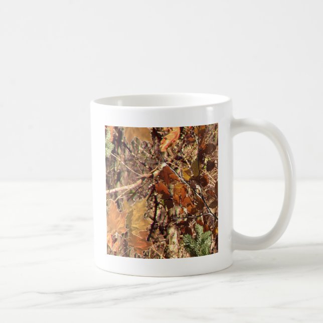 Mug Chasseur's Fall Nature Camouflage Décor de peintur (Droite)