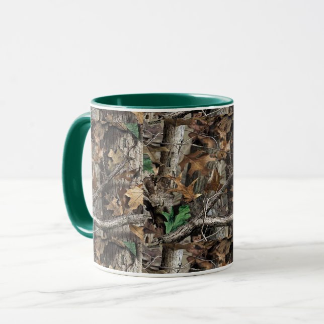 MUG CHASSEURS FORÊT CAMO #1 MUG/ CUP (Devant gauche)
