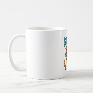 Mug Chat ambiance estivale gravure vintage Design_1