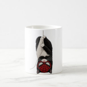 Mug Chat Araignée Drôle - Broderie