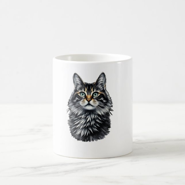 Mug Chat aux yeux verts  (Centre)