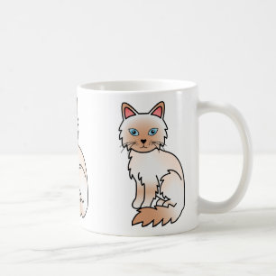 Mug Chat Birman / Ragdoll Point Rouge