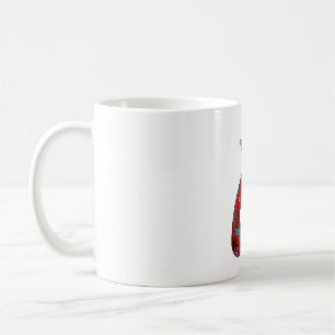 Mug Chat Boire Café Avec Poisson Tatouage Chat & Café