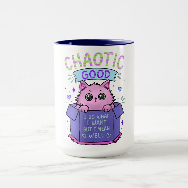 Mug Chat Bon Chaos | Je Fais Ce Que Je Veux (Centre)