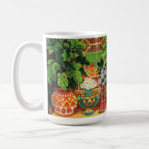Mug Chat Botaniste De Louis Wain