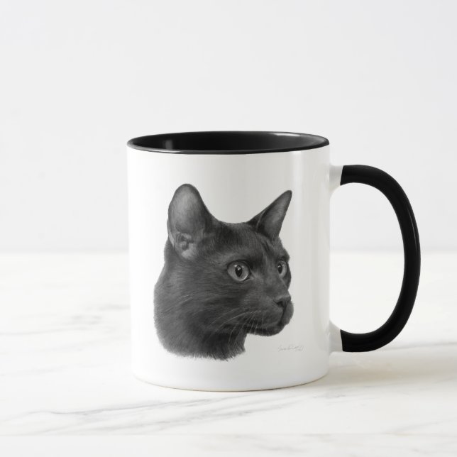 Mug Chat Brown de La Havane (Droite)