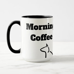 Mug Chat café du matin