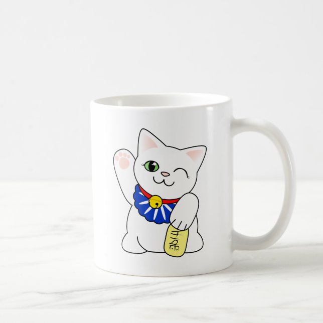 Mug Chat chanceux de Maneki Neko (Droite)