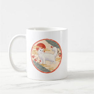 Mug Chat Chanceux Japonais - Art Traditionnel Japonais