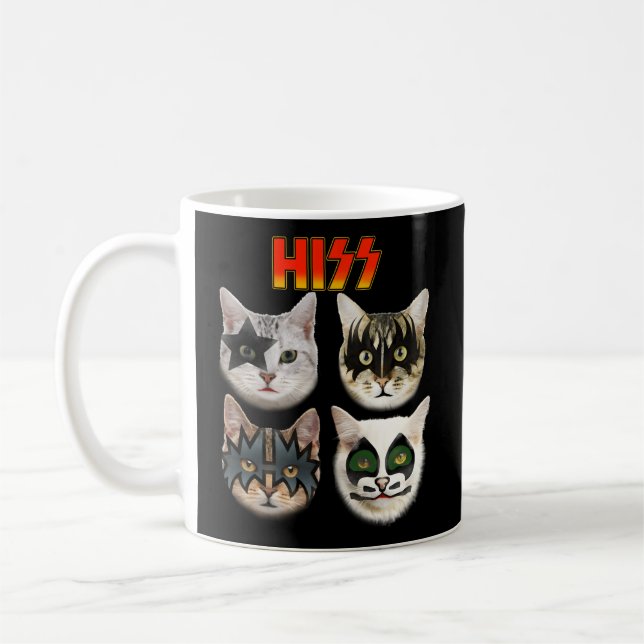 Mug Chat Chat Chat Chat Propriétaire Chat Humour Chat (Gauche)